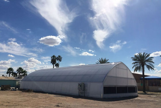 Aluminium Zinc Plating Plastik Film Greenhouse UV Terlindungi Transmisi Cahaya Anti Penuaan Anti tetesan